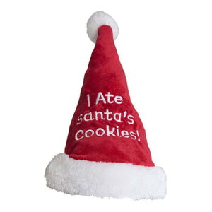 Santa Hat I Ate Cookies Medium/Large by Outward Hound