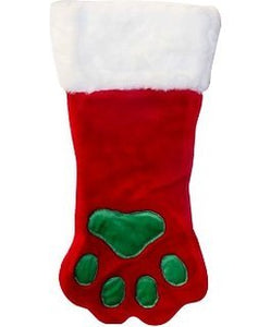 Stocking Paw Red Lg by Outward Hound