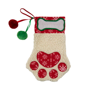 Sherpa Stocking Wht Os by Outward Hound