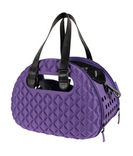 Load image into Gallery viewer, Diamond Deluxe Pet Carrier - Purple by Ibiyaya
