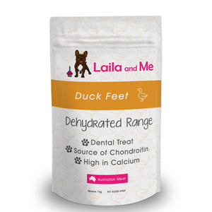 Dehydrated Australian Duck Feet Crunchy - Pack of 4 Dog Treats
