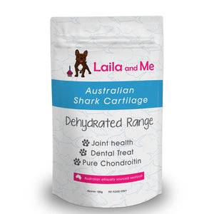 Dehydrated Australian Shark Cartliege - Crunchy Dog Treats 100g