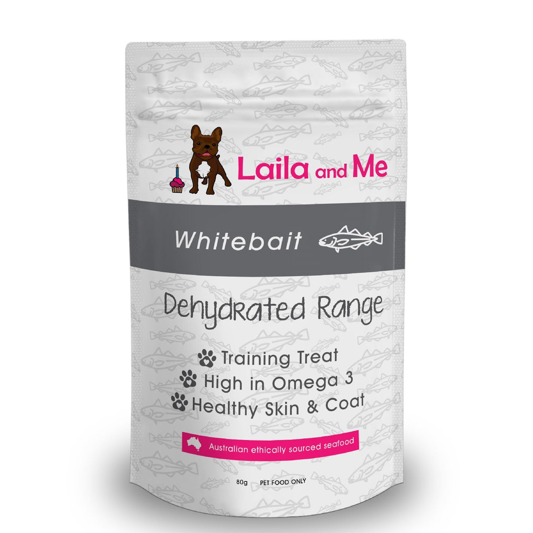 Dehydrated Australian Whitebait Cat & Dog Treats 80g
