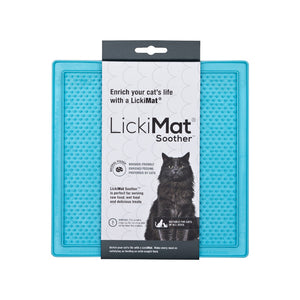 Lickimat Soother Pink/Blue Cat