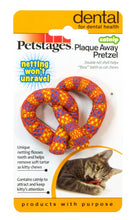 Load image into Gallery viewer, Petstages Catnip Plaque Away Pretzel
