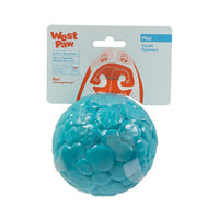 West Paw Boz Zogoflex Textured Fetch Ball Dog Toy