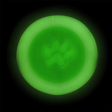 Load image into Gallery viewer, West Paw Zisc Flying Disc Fetch Dog Toy - Small/Large- Glow in the Dark
