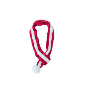 Zippy Paws Santa Christmas Scarf for Dogs & Cats