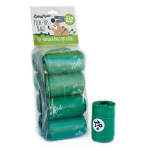 Load image into Gallery viewer, Zippy Pick-Up Bags on Roll-Green 120ct
