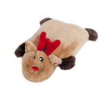 Load image into Gallery viewer, Zippy Paws Reindeer Squeaky Pad
