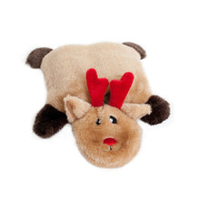 Load image into Gallery viewer, Zippy Paws Reindeer Squeaky Pad
