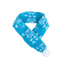 Load image into Gallery viewer, ZippyPaws Christmas Snowflake Winter Scarf

