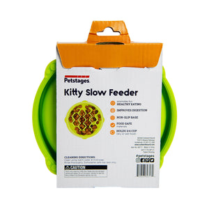 Cat fun feeder Green wave Slow Food Bowl